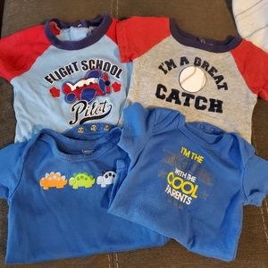 0-3 month tops/onesies